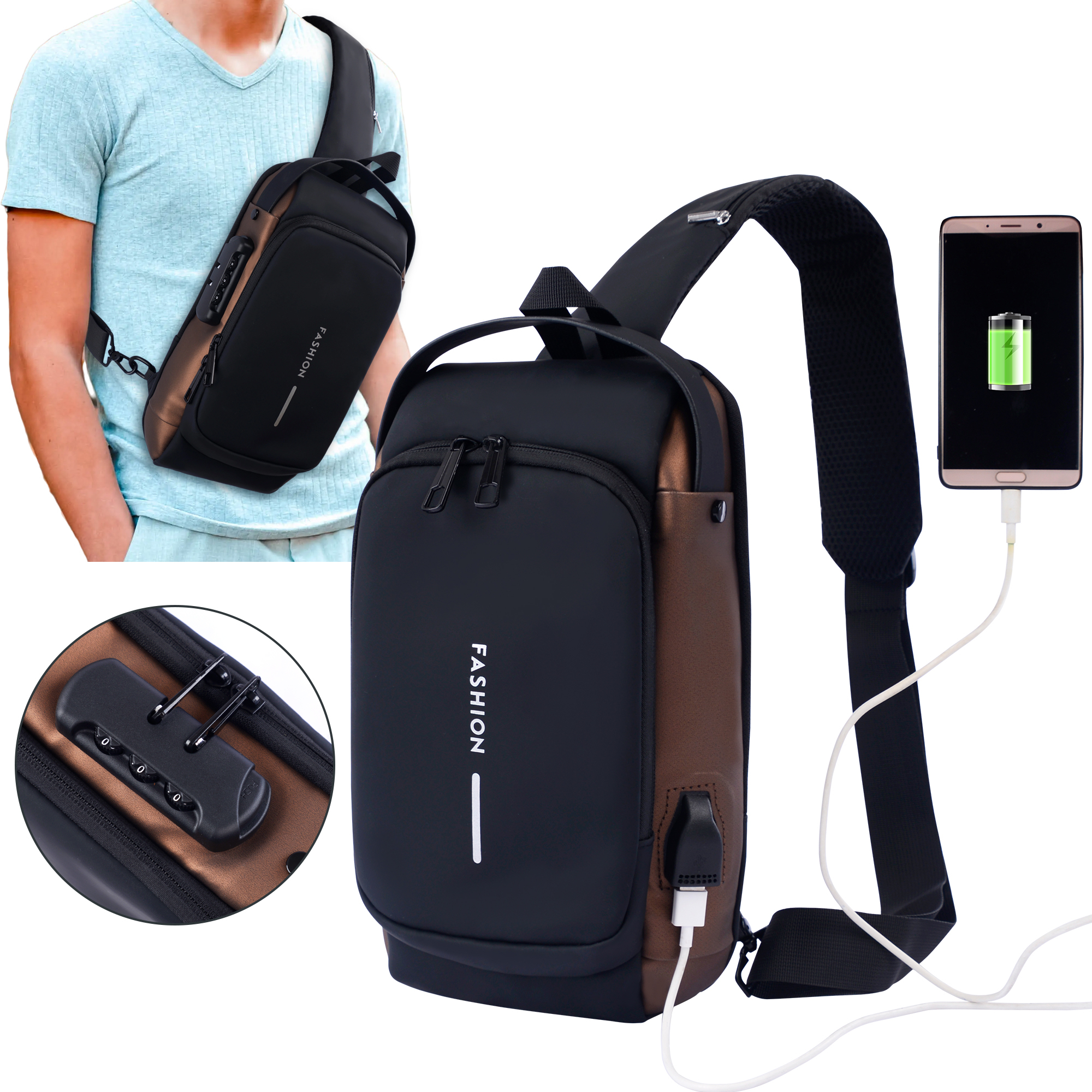 Waterproof Anti Theft Chest Bag