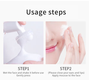 <span class=keywords><strong>Espuma</strong></span> facial de acción de lavado facial con tecnología de leche facial Lavado de limpieza facial suave para la rutina diaria del cuidado de la piel - Product Image 2