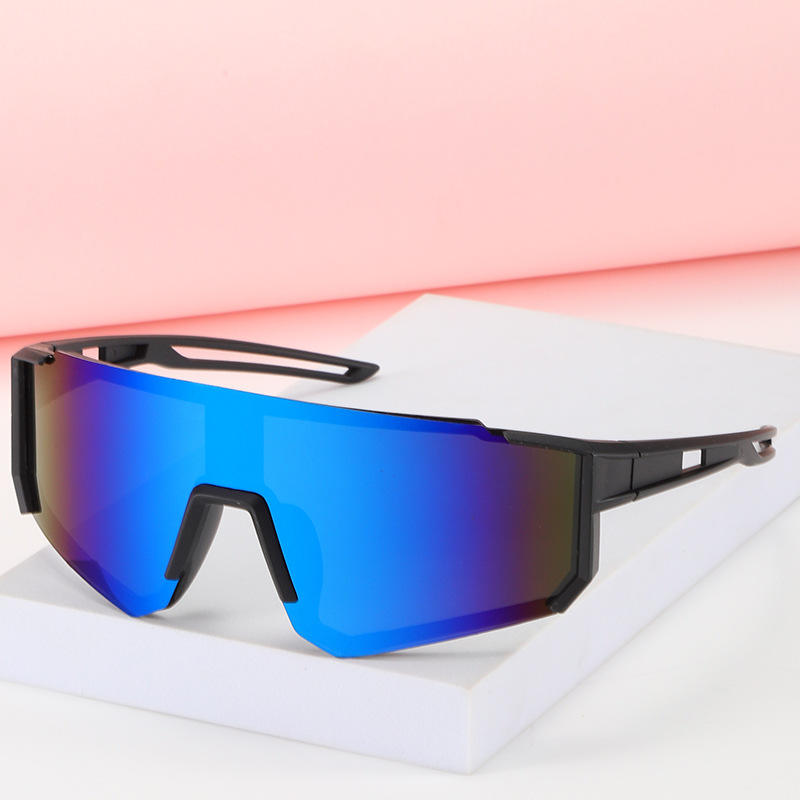 3302 Hot Selling Cheap Custom Adult Outdoor Oversize Riding Cycling Glasses Sport Sunglasses Colorful Sunglasses Riding Sports