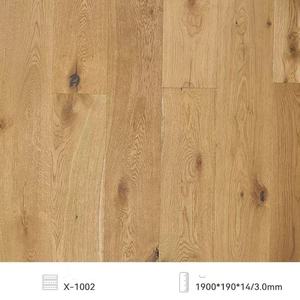 ENF Naturel Européen Chêne Blanc <span class=keywords><strong>Bois</strong></span> Noeud Trois Couches Solide Composite Plancher Grande <span class=keywords><strong>Planche</strong></span> Brossé Engineered Lock Planchers En <span class=keywords><strong>Bois</strong></span> - Product Image 3