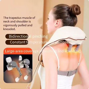 Masseur cervical sans fil 8D à pétrissage profond pour trapèzes et épaules, avec chauffage, direct usine, nouvelle version - Product Image 2