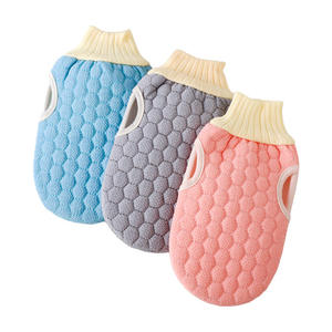 Gant de bain double face en nid d'abeille, brosse exfoliante pour le corps, éponge de massage pour le dos - Product Image 1