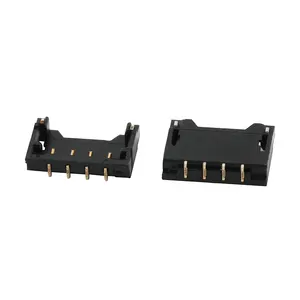 Conector de SMT 781710004 para wafer de 4 pinos de passo de 1,2 mm Conector de wafer de linha única