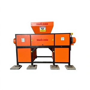 Trituradora de Chatarra Metálica Avanzada con Motor de 80HP y Doble Eje para Trituración Eficiente de Bloques de Motor y Procesamiento de Metales - Product Image 1