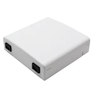 Mount IP65 Fiber Optic Surface Box Desktop Distribution Box For Drop Cables