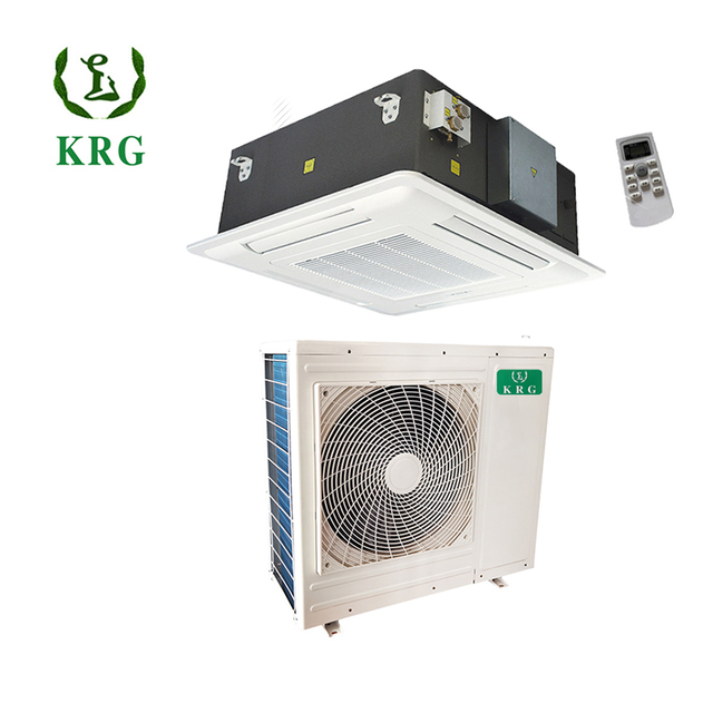 KRG Ceiling Mounted Cassette Air Conditioner 42000BTU Eco Friendly Energy Saving Warranty for Light Commercial High Efficiency