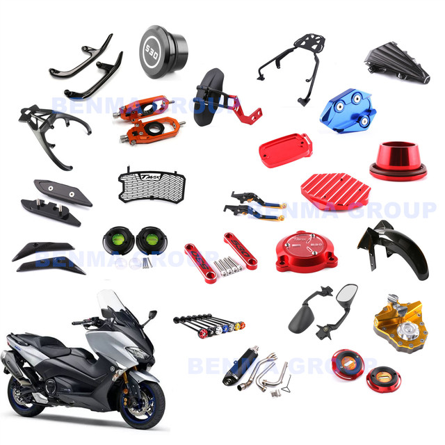 OEM Quality TMAX 530 TMAX530 Motocross Motorcycle Dirt Bike CNC Machining Modified Body Parts and Accessories T-MAX 530