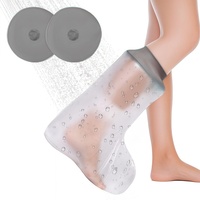 Protège-plâtre imperméable personnalisé pour adulte, couvre-cheville, bandage de protection étanche pour douche