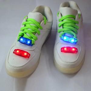다채로운 <span class=keywords><strong>LED</strong></span> 펄스 모션 센서 신발 끈 깜박이는 라이트 업 신발 레이스 파티 신발 장식 - Product Image 5