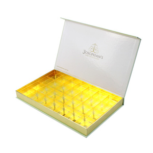 Usine D'or <span class=keywords><strong>De</strong></span> <span class=keywords><strong>Noël</strong></span> Boîtes <span class=keywords><strong>de</strong></span> <span class=keywords><strong>Chocolat</strong></span> Avec Séparateurs Pour Personnalisé Bonbons Cadeau - Product Image 5
