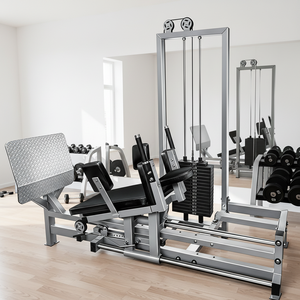 El más nuevo uso comercial Selectorized Leg Press Seated <span class=keywords><strong>Horizontal</strong></span> Leg Press Machine Pin Loaded Leg Push Machine - Product Image 3