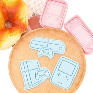Molde para Galletas con Forma <span class=keywords><strong>de</strong></span> Consola <span class=keywords><strong>de</strong></span> Videojuegos, Cortador <span class=keywords><strong>de</strong></span> Galletas 3D <span class=keywords><strong>de</strong></span> Dibujos Animados, Sello <span class=keywords><strong>de</strong></span> Simulación <span class=keywords><strong>de</strong></span> Consola <span class=keywords><strong>de</strong></span> Juegos DIY - Product Image 3