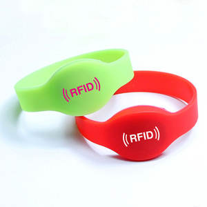 Pulseras de Silicona RFID I CODE SLIX NTAG213, Resistentes al Agua IP67, Reutilizables, para Control de Acceso, Eventos, Boletos, Pagos sin Efectivo - Product Image 2
