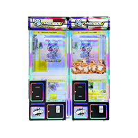 Machine de jeu d'arcade Naughty Dog pour deux joueurs, personnalisable avec LOGO, en acrylique et métal, 110V/220V, pour centre de divertissement familial