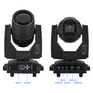 Faro mobile da esterno impermeabile IP65 da 380W con effetto beam, 3IN1 con colore RGBW e modalità di controllo DMX512 - Product Image 5