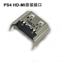 Nouveau port HD d'origine pour console PS4/Slim Pro, prise de port d'interface, connecteur jack de remplacement, accessoires de jeu