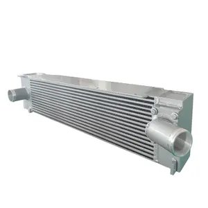 Air Cooled Oil Cooler Radiator Heat Exchanger Fin Types