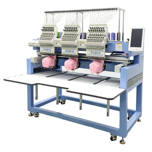 Stick maschine Computerized Three Head Automatic Commercial 5 Jahre Garantie Hochwertige 3-Kopf-Stickmaschine