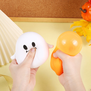 Jouet à presser en TPR pour Halloween, fantôme, citrouille, tasse pop-up, jouet sensoriel anti-stress, balle sensorielle pour soulager l'anxiété, cadeaux de fête pour enfants - Product Image 1