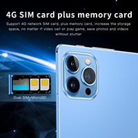 Tablet Android 14.0 OEM MTK 10 Inci Layar 1280*800FHD Dual SIM Slot 10-Inci Android 8GB+128GB Tablet PC Edukasi untuk Anak-Anak