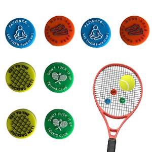 Amortisseur de vibrations de <span class=keywords><strong>raquette</strong></span> de tennis en caoutchouc personnalisé pour débutants et professionnels Accessoires de tennis - Product Image 2