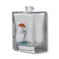 Bouteilles en verre vides faites sur commande d'usine professionnelle pour la bouteille de parfum de conception d'emballage