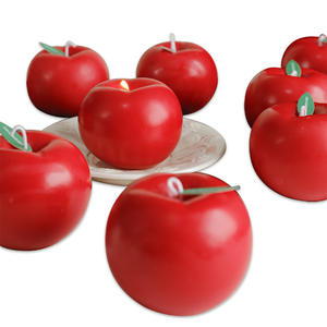 Set Regalo di Candele Profumate alla Mela per Natale 2025, Fragranza d'Ambiente, Ornamento Decorativo a Tema Festivo - Product Image 6