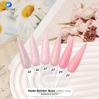 Gel de base BIAB nude sans HEMA, gel de construction, fortifiant, vernis à ongles en gel, base de construction, gel de base blanc, gel de construction pour ongles, logo personnalisé