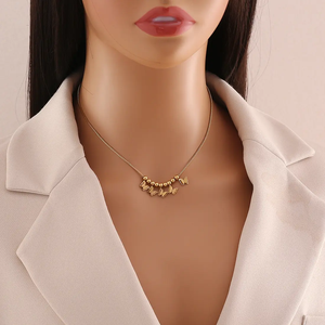 Vershal VSB1001 nueva llegada salud China tendencia <span class=keywords><strong>alegre</strong></span> Acero inoxidable impermeable a prueba de sudor conjunto de joyas - Product Image 6