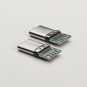 Connecteurs mâles USB <span class=keywords><strong>Type</strong></span> C 3.0 et <span class=keywords><strong>Type</strong></span> <span class=keywords><strong>A</strong></span> à ressort, connecteur USB 3.1 <span class=keywords><strong>Type</strong></span> C mâle 24 broches à souder pour USB C - Product Image 5