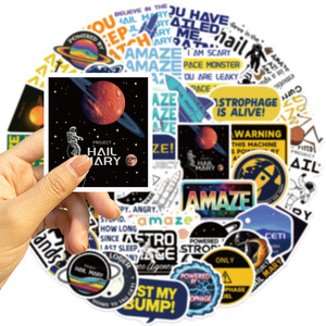 2026 Nouveauté 50 autocollants du film <span class=keywords><strong>science</strong></span>-<span class=keywords><strong>fiction</strong></span> Project Hail Mary - Product Image 2