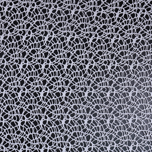 Tessuto Jacquard Bianco Irregolare Traspirante 100% Poliestere a Rete di <span class=keywords><strong>Ragno</strong></span> per Abbigliamento Femminile e Confezioni Floreali - Product Image 5