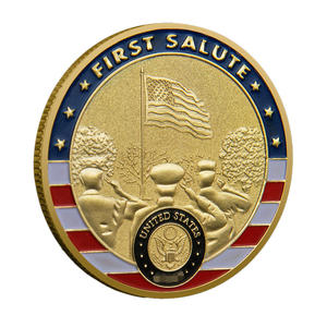 Moneta Commemorativa in Metallo Intagliato su Due Lati, Tema '<span class=keywords><strong>Giuramento</strong></span> di Ufficio', Moneta Souvenir da Collezione 'Prima Saluto' - Product Image 2