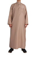 Robe musulmane pour hommes CCY, turbans, mode arabe du Moyen-Orient, vêtements islamiques, robe de prière, kaftan, dishdasha, kandura, jubba respirante
