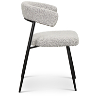 Échantillon gratuit de chaises de salle à manger de restaurant nordique rembourrées de luxe moderne en gros pour restaurant