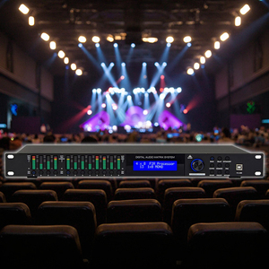 4-in-8-out profesyonel yüksek performanslı dijital sinyal işlemcisi 4/8 efekt modülleri Metal malzeme Stereo eşleştirme App düğmesi - Product Image 6