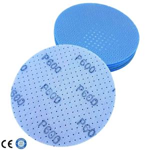 33544 Disques abrasifs flexibles en mousse 6 pouces, blocs de ponçage, éponge de ponçage bleue, grain 3000 4000 5000, éponge de ponçage humide pour automobile - Product Image 1
