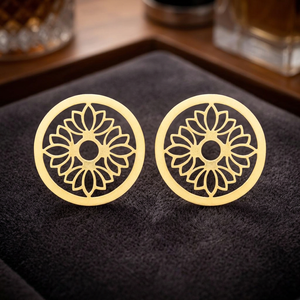 Pendientes de Latón Hechos a Mano con Piedras Preciosas, Pendientes de Moda, Estilo Boho - Product Image 2