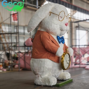 Modelo de <span class=keywords><strong>Conejo</strong></span> Animatrónico de Tamaño Real, Animal de la Selva, Simulación de <span class=keywords><strong>Conejo</strong></span> para Decoración de Espacios Comerciales - Product Image 3