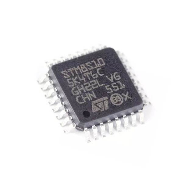 Original 8-Bit MCU Chip IC Microcontroller STM8S105K4T6C LQFP-32 16MHz 16KB MCU for Motor Control Consumer Electronics