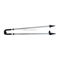 Système GNSS RTK, Poteau de station totale, Poteau de prisme, Équipement de topographie, Support universel, Trépied à deux pieds, Tige de support, Accessoires de topographie