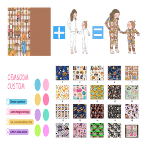 Conjunto de <span class=keywords><strong>Ropa</strong></span> para Bebé Niñ<span class=keywords><strong>a</strong></span> YiYing, <span class=keywords><strong>Ropa</strong></span> de Otoño e Invierno, Conjuntos Familiares <span class=keywords><strong>a</strong></span> Juego, Pijamas <span class=keywords><strong>a</strong></span> Juego para Mamá e Hija - Product Image 6