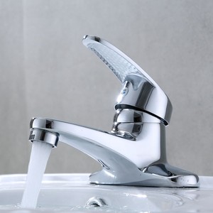 Rubinetto Moderno Monocomando per <span class=keywords><strong>Lavabo</strong></span> Bagno, Nuovo <span class=keywords><strong>Miscelatore</strong></span> Doppio <span class=keywords><strong>con</strong></span> Valvola in Ceramica, Leva Singola - Product Image 3