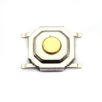 Interrupteur à bouton-poussoir tactile 4x4x1.5mm Interrupteur momentané Tact 4 broches Micro interrupteur