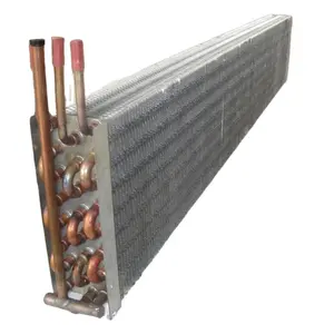 Trocadores de calor de água para ar com design personalizado peças de cobre condensador para sistemas de refrigeração e aquecimento