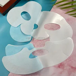 Dissloving maschera viso fogli di maschera solubile in acqua collagene foglio viso cura della pelle panno maschera di sollevamento