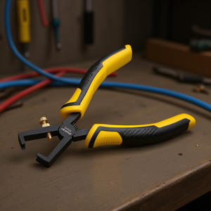 Alicates pelacables con agarre de control de 80 mm ajustables para uso eléctrico - Product Image 3