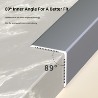 Protection d'angle murale en aluminium, bande de finition en L pour carrelage, angle droit, style moderne et minimaliste, marque HongShun