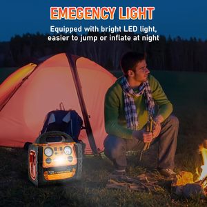 Di động nhảy khởi động xe pin sạc tự động nhảy hộp điện khẩn cấp Gói cho xe bắt đầu - Product Image 5