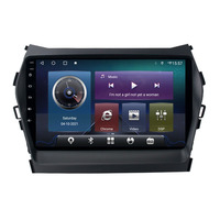 4G DSP Octa Core Android Car Radio GPS navegación reproductor Multimedia 6 + 128G para Hyundai IX45 Santa Fe autorradio estéreo para DVD